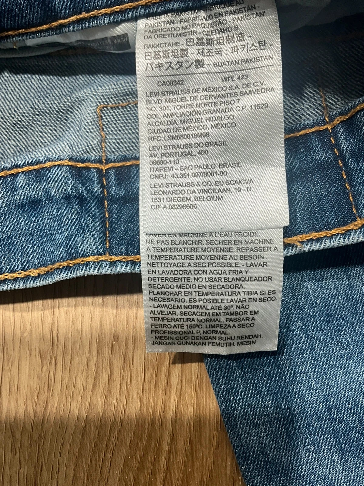 Jean Levi's 511 Slim W31 L32 Vintage Bleu Délavé  Lvh 267 – photo 10
